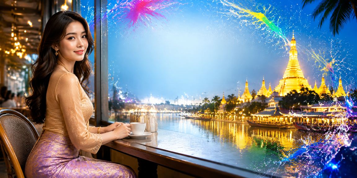 ရန်ကုန်မြို့ ရွှေတိဂုံဘုရား အနီး VIP ဗုဒ္ဓတော်ရုံ ပျော်ရွှင်လာသော ညအထူးအကြိုဆို
